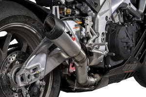 QD EXHAUST Aprilia RSV4 (18/20) Slip-on Exhaust "Gunshot" (racing) – Accessories in Desmoheart – an Motorcycle Aftermarket Parts & Accessories Online Shop