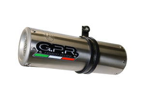GPR Ducati Hypermotard 1100 Dual Slip-on Exhaust "M3 Inox" (EU homologated)