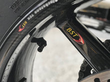 BST Ducati Scrambler Carbon Wheels Set "Twin TEK" (5 straight spokes, black hubs, front & conventional rear)