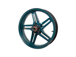 BST Ducati Panigale 1199/1299 Carbon Wheel "Rapid TEK" (front, 5 slanted spokes, black hubs)