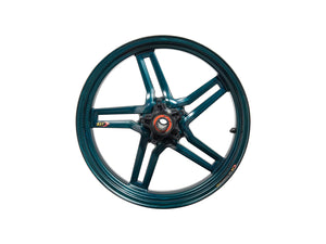 BST MV Agusta F4 (00/08) Carbon Wheel "Rapid TEK" (front, 5 slanted spokes, black hubs) – Accessories in Desmoheart – an Motorcycle Aftermarket Parts & Accessories Online Shop