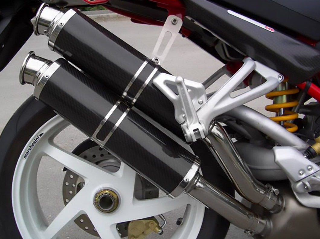 SPARK Ducati Monster S4R/S4RS Slip-on Exhaust 