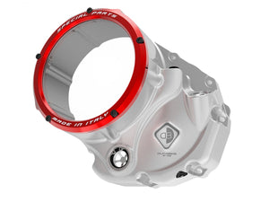 CCDV05 - DUCABIKE Ducati Oil Bath Clear Clutch Cover "3D Evo"