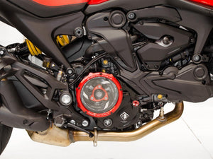 CCDV10 - DUCABIKE Ducati Oil Bath Clear Clutch Cover "3D Evo"