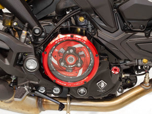 CCDV10 - DUCABIKE Ducati Oil Bath Clear Clutch Cover "3D Evo" – Accessories in Desmoheart – an Motorcycle Aftermarket Parts & Accessories Online Shop