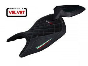 TAPPEZZERIA ITALIA Aprilia Tuono 660 (2021+) Velvet Seat Cover "Kenya"