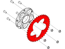 CNC RACING Ducati 5 Holes Gear Ring