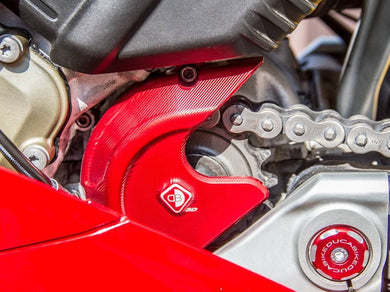 CP11 - DUCABIKE Ducati Panigale V4 / Streetfighter Front Sprocket Cover – Accessories in Desmoheart – an Motorcycle Aftermarket Parts & Accessories Online Shop