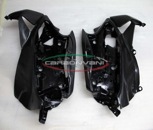 CARBONVANI Ducati Panigale (12/19) Carbon Fuel Tank Side Covers – Accessories in Desmoheart – an Motorcycle Aftermarket Parts & Accessories Online Shop