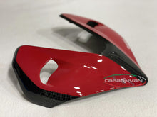 CARBONVANI Ducati Streetfighter V4 (2020+) Carbon Headlight Cover (upper; red)