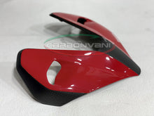 CARBONVANI Ducati Streetfighter V4 (2020+) Carbon Headlight Cover (upper; red)