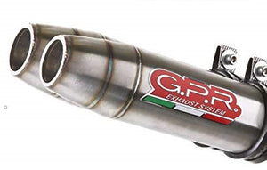 GPR Ducati Monster 1100 Full Exhaust System "Deeptone Inox" (EU homologated)