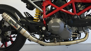 GPR Ducati Hypermotard 821 Slip-on Exhaust "Deeptone Inox"