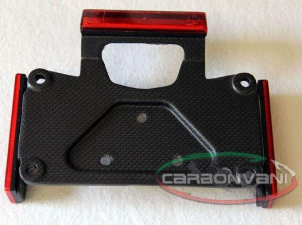 CARBONVANI Ducati Multistrada 1200 Carbon License Plate Holder (US version) – Accessories in Desmoheart – an Motorcycle Aftermarket Parts & Accessories Online Shop