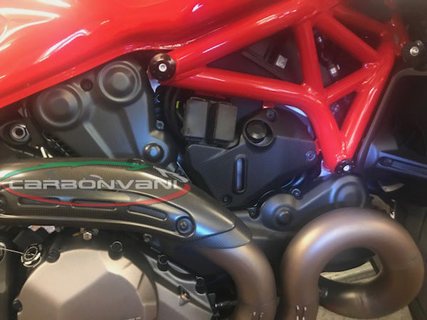 CARBONVANI Ducati Monster 1200 (2017+) Carbon Water Tank Cover