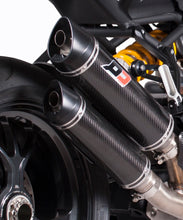 QD EXHAUST Ducati Monster 1200 / 821 (14/17) Dual Exhaust System "Magnum" (EURO3)