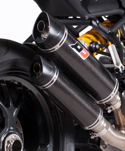 QD EXHAUST Ducati Monster 1200 (17/21) Full Dual Exhaust System "Magnum" (EURO4)