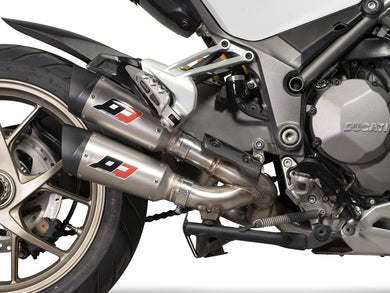 QD EXHAUST Ducati Multistrada 1260 Semi-Full Dual Exhaust System 