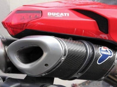 008CR - TERMIGNONI Ducati Superbike 1098/1198/848 Carbon Slip-on Exhaust (racing)