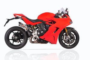 QD EXHAUST Ducati SuperSport 939 Semi-Full Exhaust System "Twin Gunshot" (EU homologated)