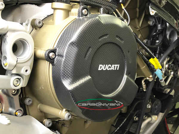 CARBONVANI Ducati Panigale V4 (2018+) Carbon Clutch Cover – Desmoheart