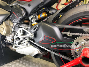 CARBONVANI Ducati Panigale V4 (2018+) Carbon Swingarm Guard (DPR version) – Accessories in Desmoheart – an Motorcycle Aftermarket Parts & Accessories Online Shop