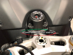 CARBONVANI Ducati Panigale V4 (2018+) Carbon Key / Ignition Switch Cover – Accessories in Desmoheart – an Motorcycle Aftermarket Parts & Accessories Online Shop