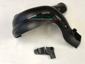 CARBONVANI Ducati Panigale V4 / V4R (18/21) Carbon Exhaust Collector Guard (Euro4)
