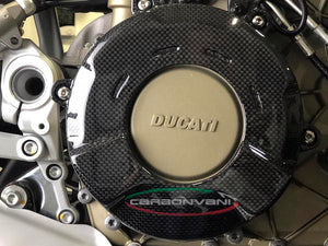 CARBONVANI Ducati Panigale V4R Carbon Clutch Cover (open) – Accessories in Desmoheart – an Motorcycle Aftermarket Parts & Accessories Online Shop