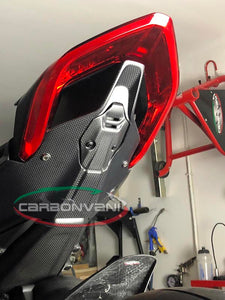 CARBONVANI Ducati Panigale V4 (2018+) Carbon License Plate Holder Cap – Accessories in Desmoheart – an Motorcycle Aftermarket Parts & Accessories Online Shop