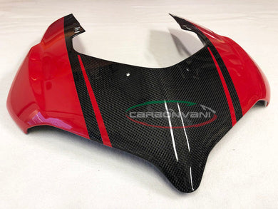 CARBONVANI Ducati Panigale V2 (2020+) Carbon Headlight Fairing (street version; red) – Accessories in Desmoheart – an Motorcycle Aftermarket Parts & Accessories Online Shop