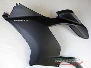 CARBONVANI Ducati Panigale V4 (18/19) Carbon Side Fairing Panel (left) – Accessories in Desmoheart – an Motorcycle Aftermarket Parts & Accessories Online Shop