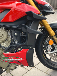 CARBONVANI Ducati Streetfighter V4 (2020+) Carbon Water Cooler Covers Kit (4 parts) – Accessories in Desmoheart – an Motorcycle Aftermarket Parts & Accessories Online Shop