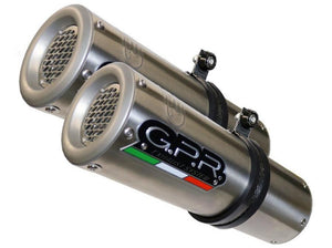 GPR Aprilia Dorsoduro 900 Dual Slip-on Exhaust "M3 Inox" (EU homologated)