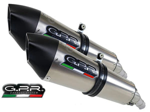 GPR Ducati Monster 696 Dual Slip-on Exhaust "GPE Anniversary Titanium" (EU homologated)