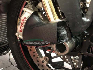 CARBONVANI Ducati Panigale V2 (2020+) Carbon Front Brake Cooler System CV (for Ohlins 100 mm) – Accessories in Desmoheart – an Motorcycle Aftermarket Parts & Accessories Online Shop