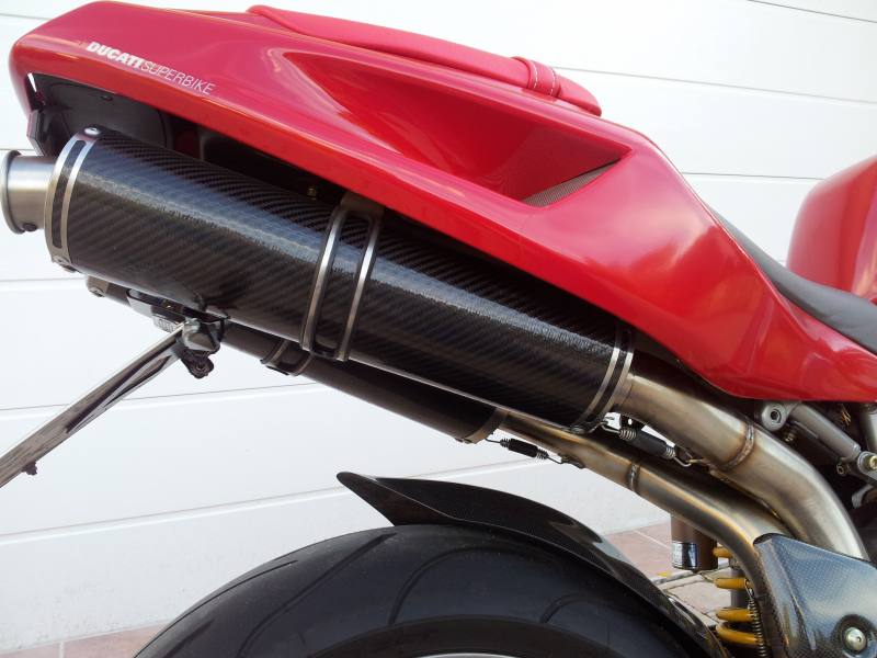 Ducati Superbike 748/916/996/998 Dual Slip-on Silencers by TERMIGNONI