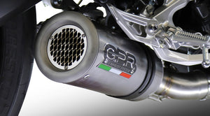 GPR Ducati Monster 1200 Slip-on Exhaust "M3 Titanium Natural" (EU homologated)