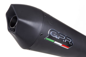 GPR Ducati Hypermotard 821 Slip-on Exhaust "GPE Anniversary Black Titanium"