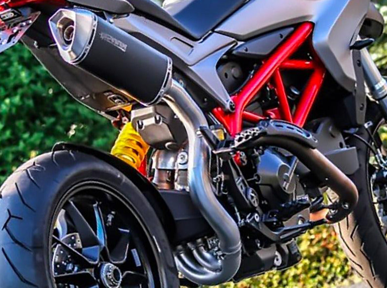 SPARK Ducati Hypermotard 821 High Position Exhaust System 