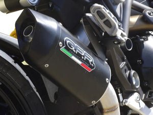 GPR Ducati Hypermotard 821 Slip-on Exhaust "Furore Nero"