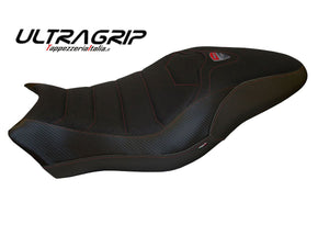 TAPPEZZERIA ITALIA Ducati Monster 1200 (2017+) Ultragrip Seat Cover "Piombino Total Black" – Accessories in Desmoheart – an Motorcycle Aftermarket Parts & Accessories Online Shop