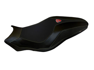 TAPPEZZERIA ITALIA Ducati Monster 821 Seat Cover "Lipsia Total Black"