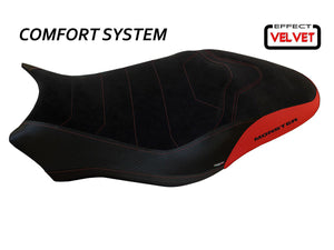 TAPPEZZERIA ITALIA Ducati Monster 1200 (2017+) Comfort Seat Cover "Ovada 3 Velvet" – Accessories in Desmoheart – an Motorcycle Aftermarket Parts & Accessories Online Shop