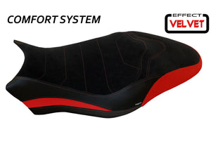 TAPPEZZERIA ITALIA Ducati Monster 797 Comfort Seat Cover "Ovada 1 Velvet" – Accessories in Desmoheart – an Motorcycle Aftermarket Parts & Accessories Online Shop