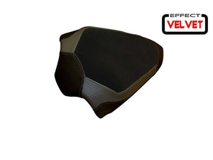 TAPPEZZERIA ITALIA Ducati Panigale V4 (2018+) Velvet Seat Cover "Cancun 1" (passenger) – Accessories in Desmoheart – an Motorcycle Aftermarket Parts & Accessories Online Shop