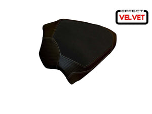 TAPPEZZERIA ITALIA Ducati Panigale V4 (2018+) Velvet Seat Cover "Cancun 1" (passenger) – Accessories in Desmoheart – an Motorcycle Aftermarket Parts & Accessories Online Shop