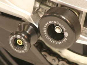 SP0013 - R&G RACING Aprilia SXV450 / 550 / Shiver Rear Wheel Sliders (swingarm)