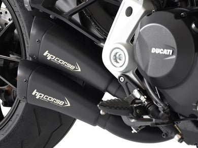 HP CORSE Ducati Diavel 1260 Semi-Full Dual Exhaust System 
