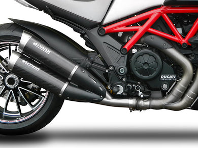 SPARK GDU2001 Ducati Diavel 1200 (10/13) Slip-on Exhaust 